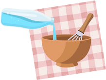 Phase 2 : peinture comestible