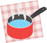 gelée sensorielle eau chaude