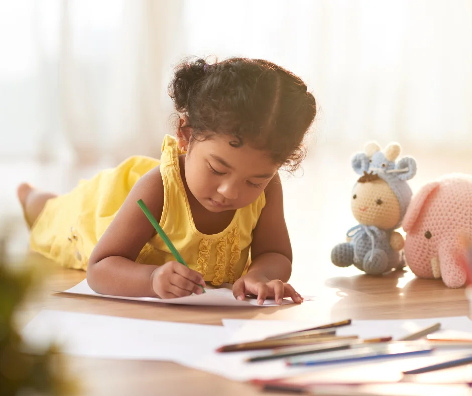 Coloriage, développement de l'enfant